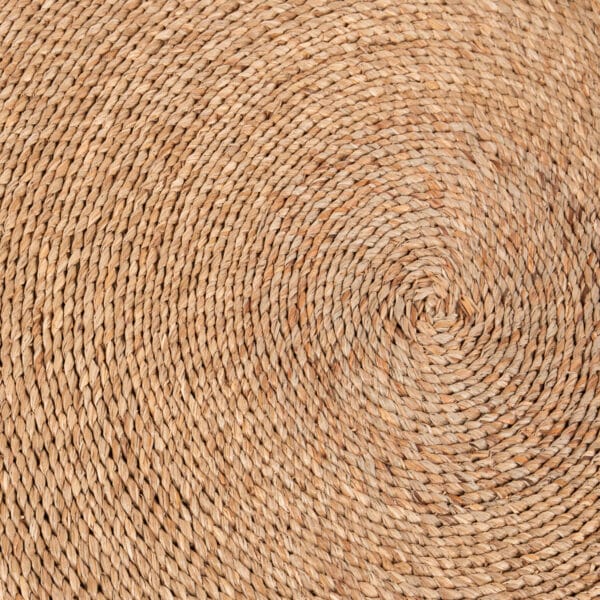 ΧΑΛΙ ΣΤΡΟΓΓΥΛΟ CRATER HM7849 MENDONG GRASS ΣΕ ΦΥΣΙΚΟ ΧΡΩΜΑ Φ150εκ. - Image 3