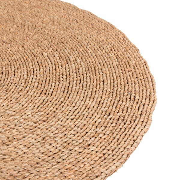 ΧΑΛΙ ΣΤΡΟΓΓΥΛΟ CRATER HM7847 MENDONG GRASS ΣΕ ΦΥΣΙΚΟ ΧΡΩΜΑ Φ100 εκ. - Image 4