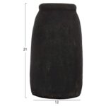 ΔΙΑΚΟΣΜΗΤΙΚA ΒΑΖA ΑΠΟ TERRACOTTA ΑΝΘΡΑΚΙ HM7711 - Image 4