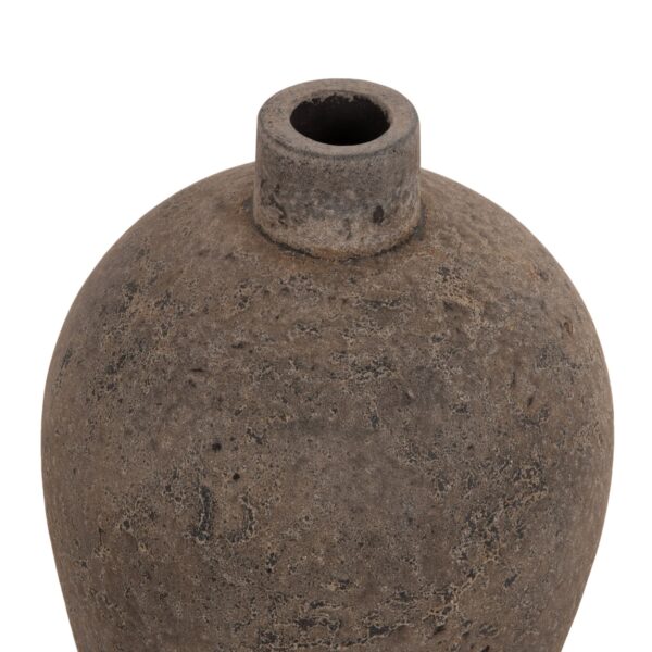 ΔΙΑΚΟΣΜΗΤΙΚΟ ΒΑΖΟ ΔΑΠΕΔΟΥ ZATI HM7929 ΤΕΡΑΚΟΤΑ ΣΕ ΓΚΡΙ ΑΠΟΧΡΩΣΗ Φ32x60Y εκ. - Image 5