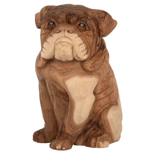 ΔΙΑΚΟΣΜΗΤΙΚΟ ΔΑΠΕΔΟΥ DOZER BULLDOG ΞΥΛO SUAR ΣΕ ΦΥΣΙΚΟ ΧΡΩΜΑ HM7924 26x27x40Y εκ. - Image 3