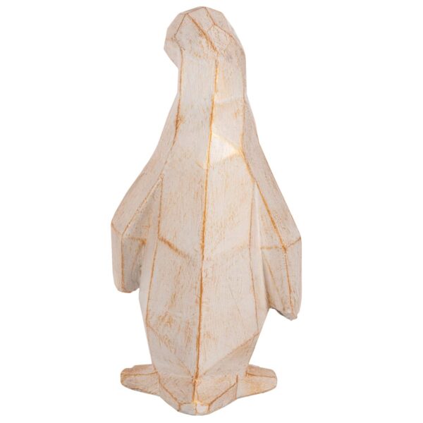 ΔΙΑΚΟΣΜΗΤΙΚΟ ΔΑΠΕΔΟΥ PENGUIN HM7915 GRC ΣΕ ΛΕΥΚΗ ΠΑΤΙΝΑ ΜΕ ΧΡΥΣΕΣ ΛΕΠΤΟΜΕΡΕΙΕΣ 30x20x60Υεκ. - Image 6