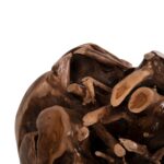 ΔΙΑΚΟΣΜΗΤΙΚΟ ΔΑΠΕΔΟΥ CLEM HM9652 ΑΚΑΝΟΝΙΣΤΗ ΣΦΑΙΡΑ-ΞΥΛΟ ΤΕΑΚ ΜΕΓΕΘΟΣ ΜΕΓΑΛΟ Φ50εκ. - Image 4