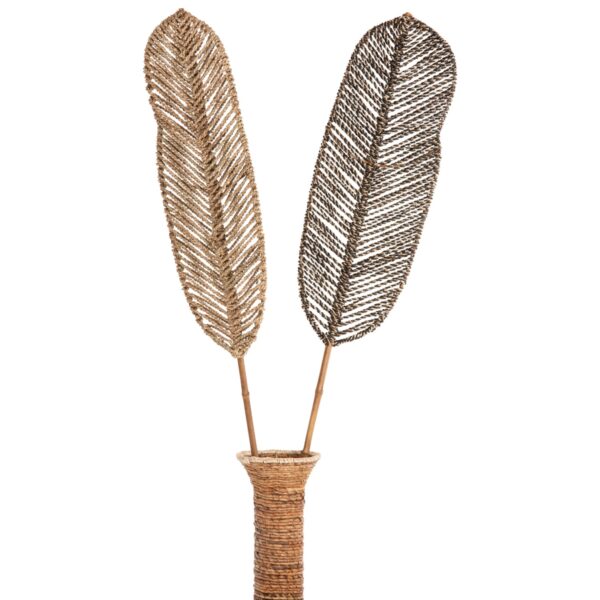 ΔΙΑΚΟΣΜΗΤΙΚΟ ΦΥΛΛΟ ΑΠΟ ΒΑΜΒΟΟ ΚΑΙ SEAGRASS ΦΥΣΙΚΟ HM7823.01 30x200x3Yεκ. - Image 6