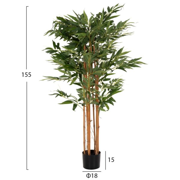 ΔΙΑΚΟΣΜΗΤΙΚΟ ΣΥΝΘΕΤΙΚΟ ΦΥΤΟ HM4003 BAMBOO ΣΕ ΓΛΑΣΤΡΑ 155Υεκ. - Image 2