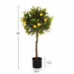 ΔΙΑΚΟΣΜΗΤΙΚΟ ΣΥΝΘΕΤΙΚΟ ΦΥΤΟ HM4019 ΛΕΜΟΝΙΑ ΣΕ ΓΛΑΣΤΡΑ Φ15x12,5-90Υεκ. - Image 2