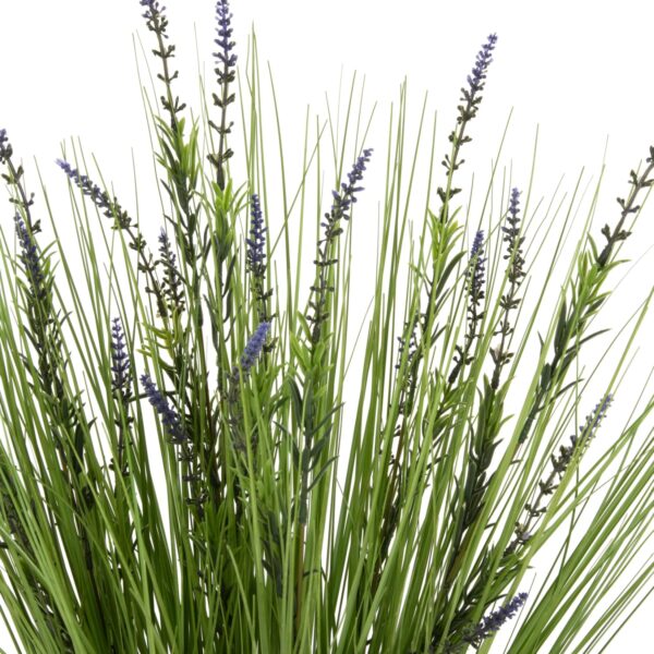 ΔΙΑΚΟΣΜΗΤΙΚΟ ΣΥΝΘΕΤΙΚΟ ΦΥΤΟ HM4028 ΛΕΒΑΝΤΑ ΣΕ ΓΛΑΣΤΡΑ Φ11,5x11,5-70Y εκ. - Image 3