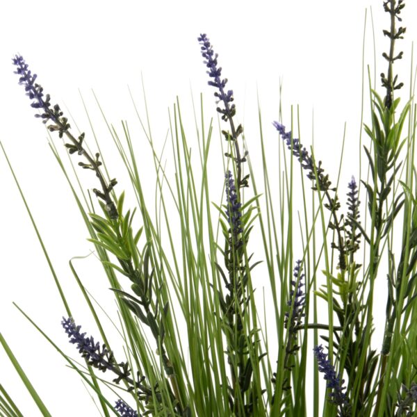 ΔΙΑΚΟΣΜΗΤΙΚΟ ΣΥΝΘΕΤΙΚΟ ΦΥΤΟ HM4028 ΛΕΒΑΝΤΑ ΣΕ ΓΛΑΣΤΡΑ Φ11,5x11,5-70Y εκ. - Image 4