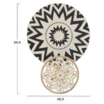 ΔΙΑΚΟΣΜΗΤΙΚΟ ΤΟΙΧΟΥ ΜΕΤΑΛΛΙΚΟ HM7554 48.9x69.9x6.4 - Image 2