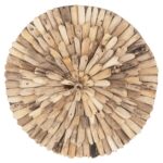 ΔΙΑΚΟΣΜΗΤΙΚΟ ΤΟΙΧΟΥ ΣΤΡΟΓΓΥΛΟ CHIIKI HM4297 DRIFTWOOD ΣΕ ΦΥΣΙΚΟ Φ40 εκ. - Image 3