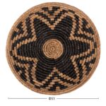 ΔΙΑΚΟΣΜΗΤΙΚΟ ΤΟΙΧΟΥ ΣΤΡΟΓΓΥΛΟ HM7863 MENDONG GRASS ΣΕ ΦΥΣΙΚΟ & ΜΑΥΡΟ Φ51x6Βεκ. - Image 2