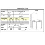 DORET Καρέκλα Στοιβαζόμενη PP Cappuccino, με πόδι αλουμινίου 50x55x83cm - Image 3