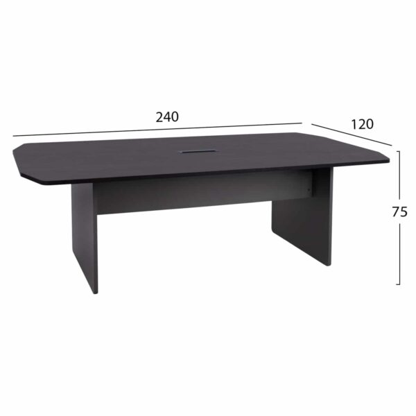 ΕΠΑΓΓΕΛΜΑΤΙΚΟ ΓΡΑΦΕΙΟ ΣΥΝΕΔΡΙΑΣΕΩΝ ROSEWOOD 240Χ120Χ75 HM2103.01 - Image 2