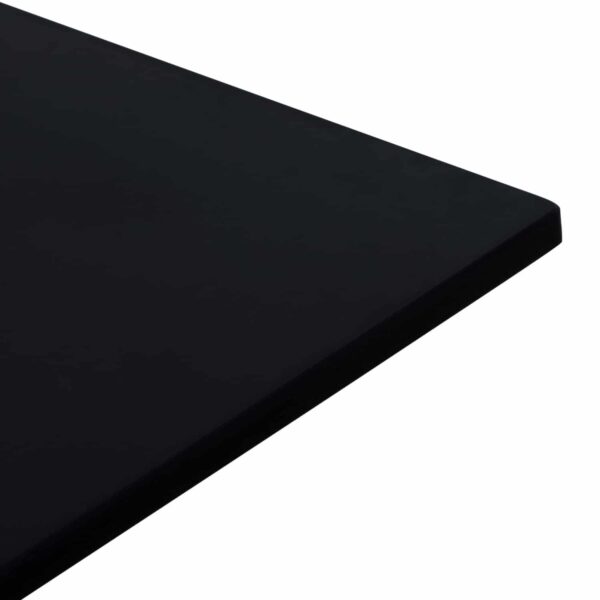 ΕΠΙΦΑΝΕΙΑ ΤΡΑΠΕΖΙΟΥ COMPACT HPL 60X60 ΜΑΥΡΟ ΜΑΤ HM5160.53 - Image 3