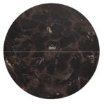 ΕΠΙΦΑΝΕΙΑ ΤΡΑΠΕΖΙΟΥ HPL HM5842.14 BROWN MARBLE Φ69 εκ. ΠΑΧΟΥΣ 12mm. - Image 2