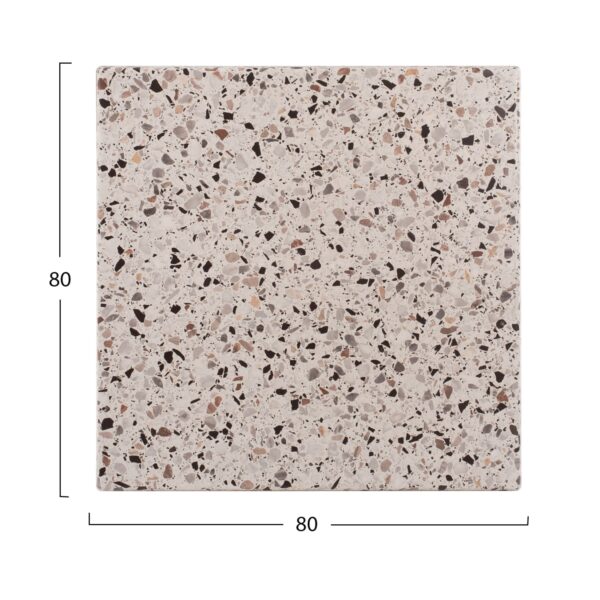 ΕΠΙΦΑΝΕΙΑ ΤΡΑΠΕΖΙΟΥ WERZALIT 80Χ80Χ3.5εκ. TERRAZZO HM5231.16 - Image 2