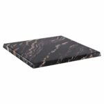 ΕΠΙΦΑΝΕΙΑ ΤΡΑΠΕΖΙΟΥ WERZALIT 80Χ80Χ3.5εκ. BLACK GOLD MARBLE HM5231.15 - Image 3