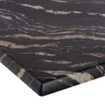 ΕΠΙΦΑΝΕΙΑ ΤΡΑΠΕΖΙΟΥ WERZALIT 80Χ80Χ3.5εκ. BLACK GOLD MARBLE HM5231.15 - Image 4