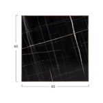 ΕΠΙΦΑΝΕΙΑ ΤΡΑΠΕΖΙΟΥ ΤΕΤΡΑΓΩΝΗ HM11699.65 HPL BLACK MARBLE 5175 12ΜΜ 65Χ65εκ. - Image 2