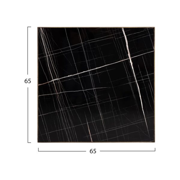 ΕΠΙΦΑΝΕΙΑ ΤΡΑΠΕΖΙΟΥ ΤΕΤΡΑΓΩΝΗ HM11699.65 HPL BLACK MARBLE 5175 12ΜΜ 65Χ65εκ. - Image 2