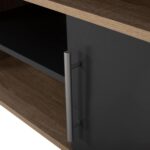 ΕΠΙΠΛΟ ΤΗΛΕΟΡΑΣΗΣ DANNA ΜΕΛΑΜΙΝΗΣ HM2202.04 SONAMA-ΓΚΡΙ 120x40x55 εκ. - Image 5