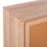 ΕΠΙΠΛΟ TV ΜΕΛΑΜΙΝΗΣ COLM ΜΕ ΠΟΡΤΕΣ RATTAN HM9223.11 ΣΕ ΧΡΩΜΑ ΦΥΣΙΚΟ 120x39x56,5Υεκ. - Image 6