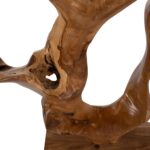 ΕΠΙΤΡΑΠΕΖΙΟ ΔΙΑΚΟΣΜΗΤΙΚΟ ΑΠΟ ΜΑΣΙΦ ΞΥΛΟ ΤEAK ΦΥΣΙΚΟ HM7713 46Χ15,5Χ61Y ΕΚ. - Image 5