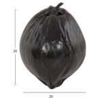 ΕΠΙΤΡΑΠΕΖΙΟ ΔΙΑΚΟΣΜΗΤΙΚΟ HM4326.02 ΚΑΡΥΔΑ ΣΕ ΜΑΥΡΟ ΧΡΩΜΑ 20x20x20Υεκ - Image 2