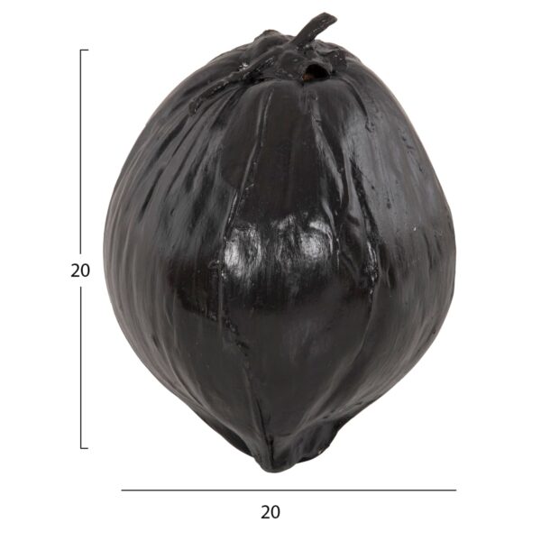 ΕΠΙΤΡΑΠΕΖΙΟ ΔΙΑΚΟΣΜΗΤΙΚΟ HM4326.02 ΚΑΡΥΔΑ ΣΕ ΜΑΥΡΟ ΧΡΩΜΑ 20x20x20Υεκ - Image 2