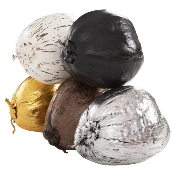 ΕΠΙΤΡΑΠΕΖΙΟ ΔΙΑΚΟΣΜΗΤΙΚΟ HM4326.03 ΚΑΡΥΔΑ ΣΕ ΧΡΥΣΟ ΧΡΩΜΑ 20x20x20Υεκ - Image 3