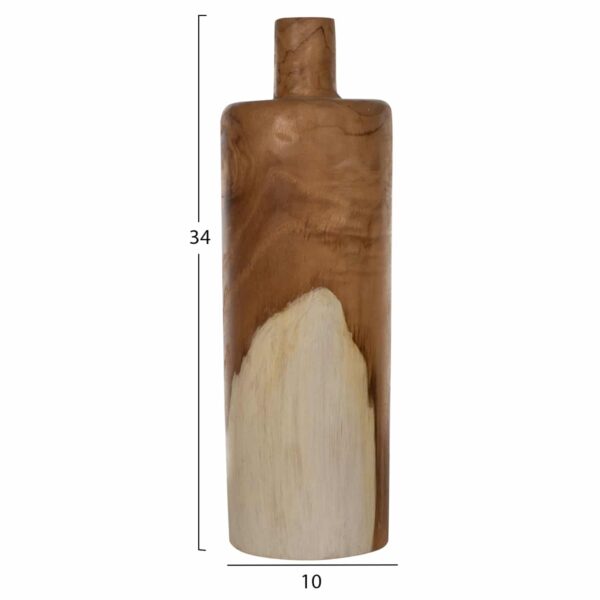 ΕΠΙΤΡΑΠΕΖΙΟ ΔΙΑΚΟΣΜΗΤΙΚΟ ΜΑΣΙΦ ΞΥΛΟ TIK ΦΥΣΙΚΟ 10X10X34EK. HM7722 - Image 2