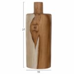 ΕΠΙΤΡΑΠΕΖΙΟ ΔΙΑΚΟΣΜΗΤΙΚΟ ΜΑΣΙΦ ΞΥΛΟ TIK ΦΥΣΙΚΟ 10X10X34EK. HM7722 - Image 3