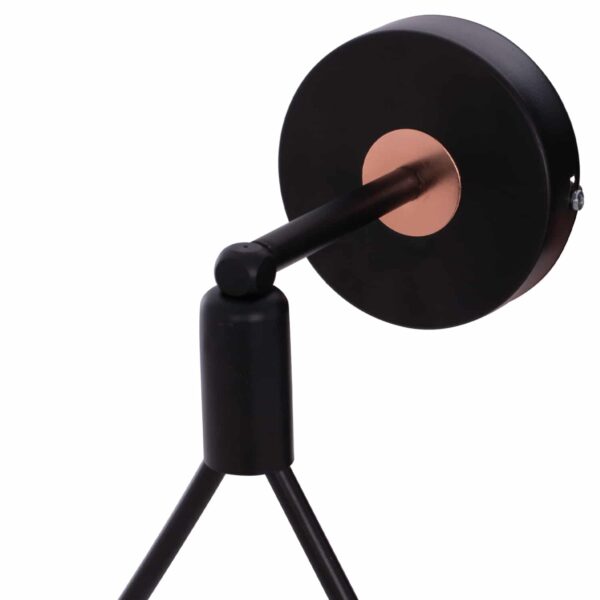 ΦΩΤΙΣΤΙΚΟ ΑΠΛΙΚΑ ΚΡΕΜΑΣΤΗ ΣΤΑΓΟΝΑ ΜΕ ΛΕΥΚΟ ΓΛΟΜΠΟ 22x20x43Yεκ.HM7640.01 - Image 4