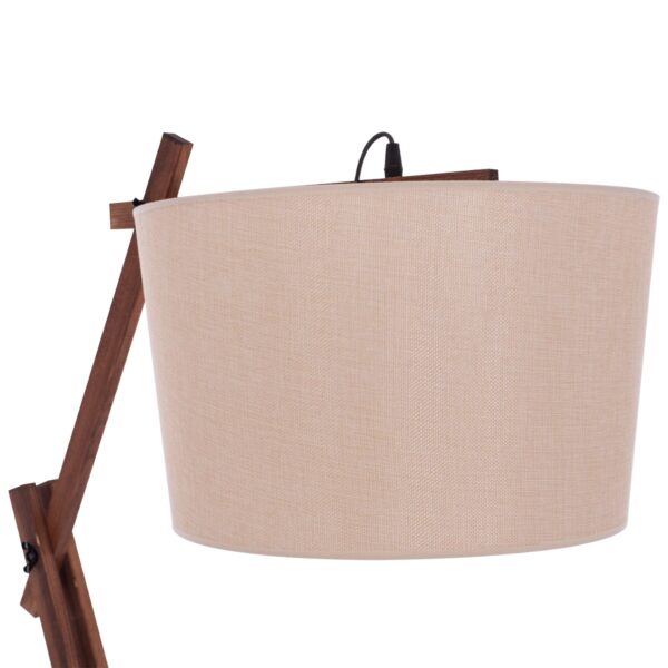 ΦΩΤΙΣΤΙΚΟ ΔΑΠΕΔΟΥ CRANE ΜΕ ΤΡΙΠΟΔΟ ΚΑΙ ΒΡΑΧΙΟΝΑ ΜΠΕΖ ΚΑΠΕΛΟ 54x54x170Υεκ.HM7694.01 - Image 3