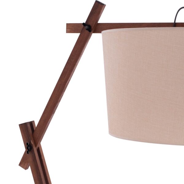 ΦΩΤΙΣΤΙΚΟ ΔΑΠΕΔΟΥ CRANE ΜΕ ΤΡΙΠΟΔΟ ΚΑΙ ΒΡΑΧΙΟΝΑ ΜΠΕΖ ΚΑΠΕΛΟ 54x54x170Υεκ.HM7694.01 - Image 5