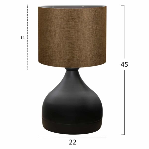 ΦΩΤΙΣΤΙΚΟ ΕΠΙΤΡΑΠΕΖΙΟ HM7593.02 ΚΑΦΕ Φ18,5x45Υεκ. - Image 2