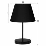 ΦΩΤΙΣΤΙΚΟ ΕΠΙΤΡΑΠΕΖΙΟ HM7602.02 ΜΑΥΡΟ - Image 2