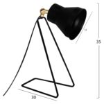 ΦΩΤΙΣΤΙΚΟ ΕΠΙΤΡΑΠΕΖΙΟ ΜΕΤΑΛΛΙΚΟ ΜΑΥΡΟ HM7586.01 - Image 2