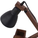 ΦΩΤΙΣΤΙΚΟ ΓΡΑΦΕΙΟΥ ΞΥΛΙΝΟ ΚΑΡΥΔΙ ΜΕ ΜΑΥΡΟ ΚΑΠΕΛΟ 23x35x50Υεκ.HM7702.01 - Image 5