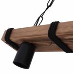 ΦΩΤΙΣΤΙΚΟ ΟΡΟΦΗΣ ΔΙΦΩΤΟ ΜΕ ΑΛΥΣΙΔΑ ΚΑΙ ΞΥΛΟ 40x10x45Y εκ.HM7698.01 - Image 4