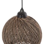 ΦΩΤΙΣΤΙΚΟ ΟΡΟΦΗΣ ΚΡΕΜΑΣΤΟ ΑΠΟ ΣΧΟΙΝΙ ΜΑΥΡΟ ΧΡΥΣΟ HM7645.03 Φ24x69Υεκ. - Image 3