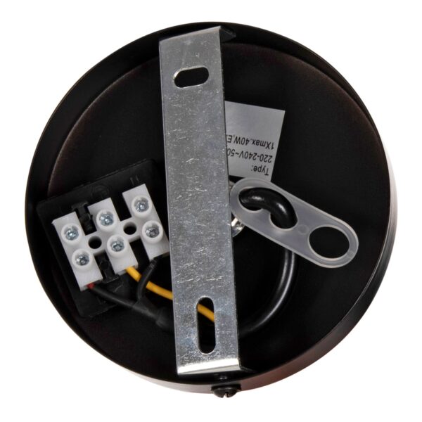 ΦΩΤΙΣΤΙΚΟ ΟΡΟΦΗΣ ΚΡΕΜΑΣΤΟ HM4095 ΜΑΥΡΟ ΜΕΤΑΛΛΙΚΟ 33x33x134Y εκ. - Image 6