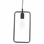 ΦΩΤΙΣΤΙΚΟ ΟΡΟΦΗΣ ΚΡΕΜΑΣΤΟ HM4097 ΜΑΥΡΟ ΜΕΤΑΛΛΙΚΟ ΟΡΘΟΓΩΝΙΟ 17,5x133Υεκ. - Image 3