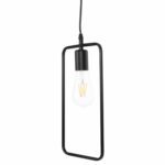 ΦΩΤΙΣΤΙΚΟ ΟΡΟΦΗΣ ΚΡΕΜΑΣΤΟ HM4097 ΜΑΥΡΟ ΜΕΤΑΛΛΙΚΟ ΟΡΘΟΓΩΝΙΟ 17,5x133Υεκ. - Image 4