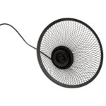 ΦΩΤΙΣΤΙΚΟ ΟΡΟΦΗΣ ΚΡΕΜΑΣΤΟ HM4102 ΜΑΥΡΟ ΜΕΤΑΛΛΙΚΟ ΚΑΠΕΛΟ Φ25x115Υεκ. - Image 5