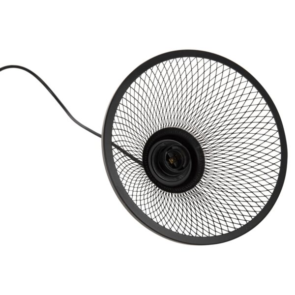 ΦΩΤΙΣΤΙΚΟ ΟΡΟΦΗΣ ΚΡΕΜΑΣΤΟ HM4102 ΜΑΥΡΟ ΜΕΤΑΛΛΙΚΟ ΚΑΠΕΛΟ Φ25x115Υεκ. - Image 5