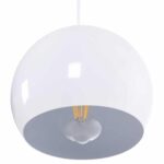 ΦΩΤΙΣΤΙΚΟ ΟΡΟΦΗΣ ΚΡΕΜΑΣΤΟ HM4108 ΛΕΥΚΗ ΜΕΤΑΛΛΙΚΗ ΚΑΜΠΑΝΑ 19x19x115Υεκ - Image 4