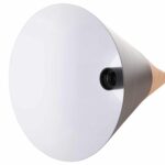 ΦΩΤΙΣΤΙΚΟ ΟΡΟΦΗΣ ΚΡΕΜΑΣΤΟ HM4148 ΜΑΥΡΟ ΜΕΤΑΛΛΙΚΟ ΚΑΠΕΛΟ-ΞΥΛΟ Φ22x115Υ εκ. - Image 6