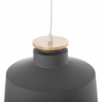 ΦΩΤΙΣΤΙΚΟ ΟΡΟΦΗΣ ΚΡΕΜΑΣΤΟ HM4158.03 ΓΚΡΙ ΚΑΠΕΛΟ ΑΛΟΥΜΙΝΙΟΥ Φ30x123,5Υεκ - Image 3