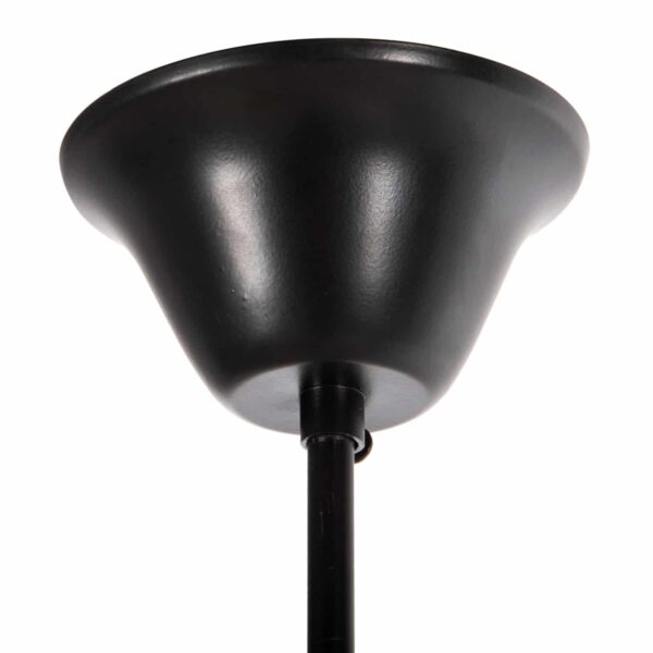 ΦΩΤΙΣΤΙΚΟ ΟΡΟΦΗΣ ΚΡΕΜΑΣΤΟ HM4178 8-ΦΩΤΟ ΣΧΟΙΝΙ ΚΑΙ ΜΑΥΡΟ ΜΕΤΑΛΛΟ 84x84x121Υεκ. - Image 6